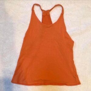 Neve & Hawk orange racer back tank Sz 4T GUC